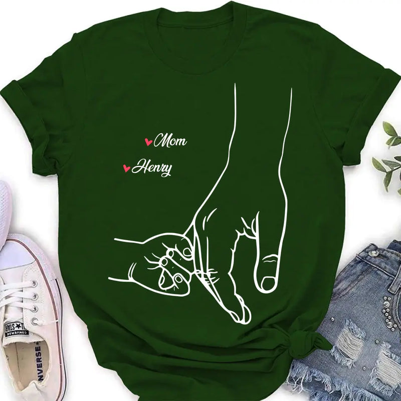 Personalized Mom & Kids Custom Name Shirt/Hoodie - Gift Idea For Mother/Kids/Mother's Day - Up to 5 Kids