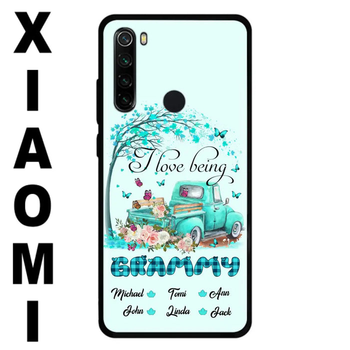 Personalized Grandma Phone Case - I Love Being Grandma - R5OIKQ -TQ - Case For iPhone And Samsung