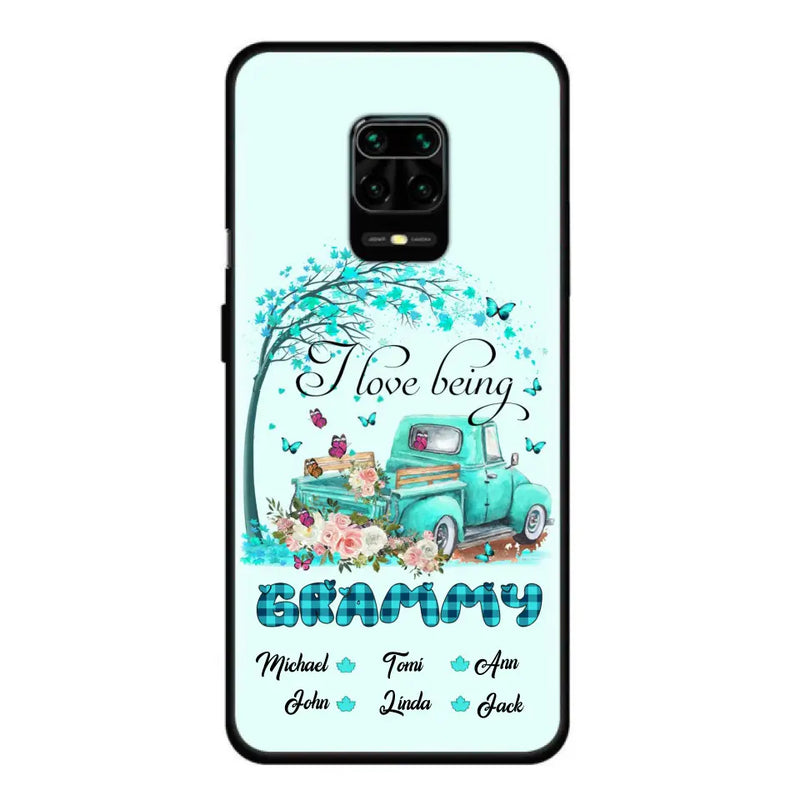 Personalized Grandma Phone Case - I Love Being Grandma - R5OIKQ -TQ - Case For iPhone And Samsung