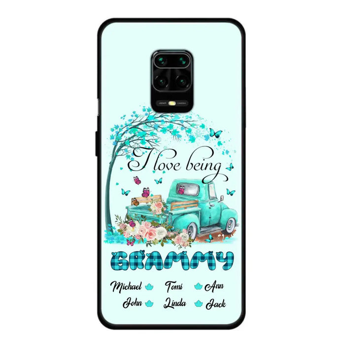 Personalized Grandma Phone Case - I Love Being Grandma - R5OIKQ -TQ - Case For iPhone And Samsung