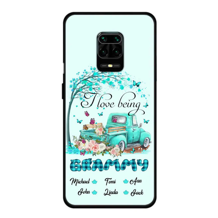 Personalized Grandma Phone Case - I Love Being Grandma - R5OIKQ -TQ - Case For iPhone And Samsung