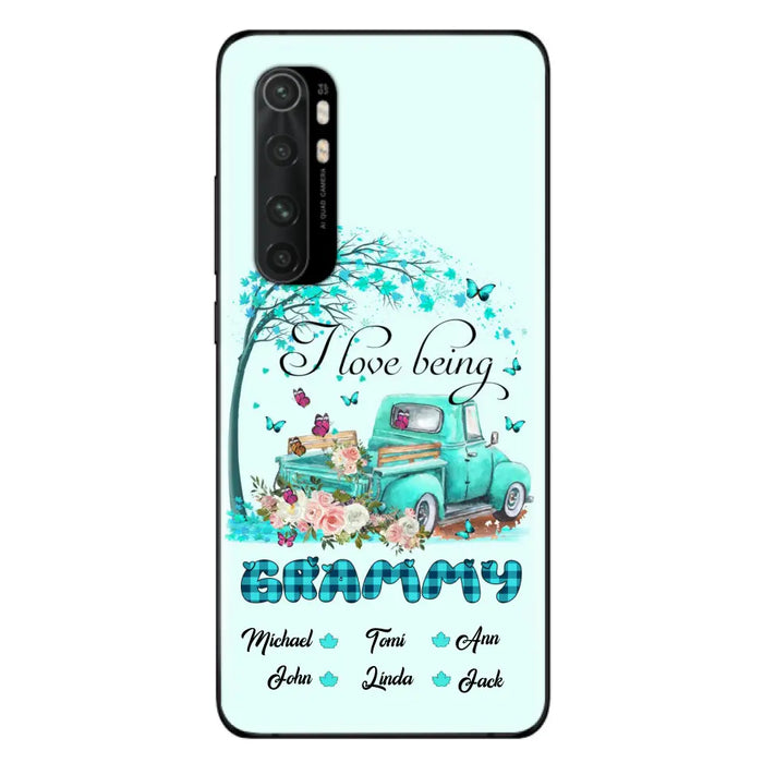 Personalized Grandma Phone Case - I Love Being Grandma - R5OIKQ -TQ - Case For iPhone And Samsung