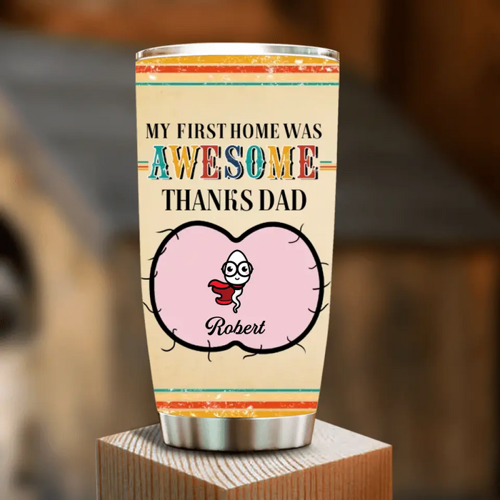 Personalized Sperms Tumbler - Gift Idea From Kids to Father/For Father's Day - Up to 5 Sperms