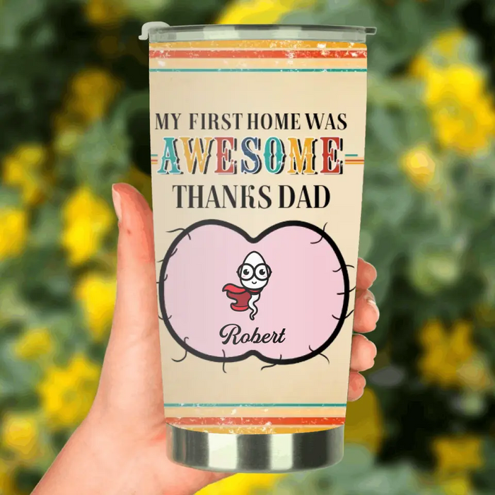 Personalized Sperms Tumbler - Gift Idea From Kids to Father/For Father's Day - Up to 5 Sperms