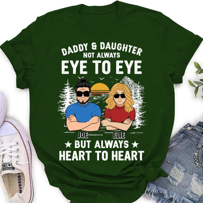 Personalized Dad/Mom And Daughter/Son T-Shirt - Gift Idea For Father's Day/Mother's Day