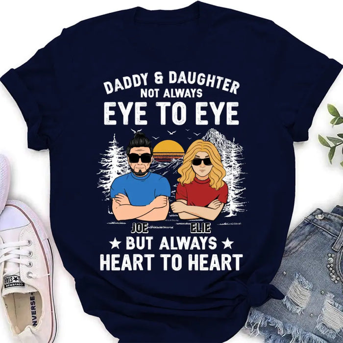 Personalized Dad/Mom And Daughter/Son T-Shirt - Gift Idea For Father's Day/Mother's Day