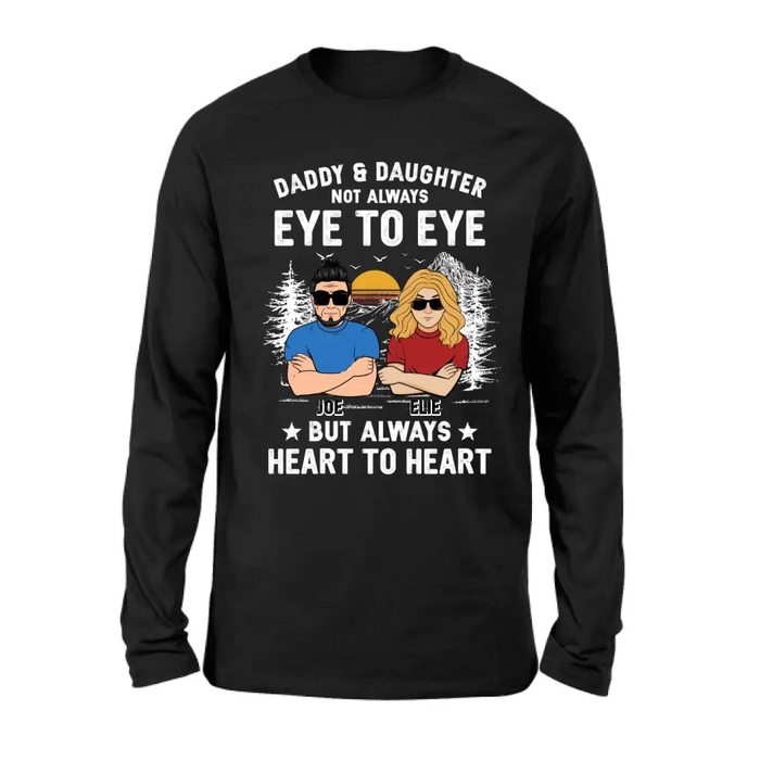 Personalized Dad/Mom And Daughter/Son T-Shirt - Gift Idea For Father's Day/Mother's Day