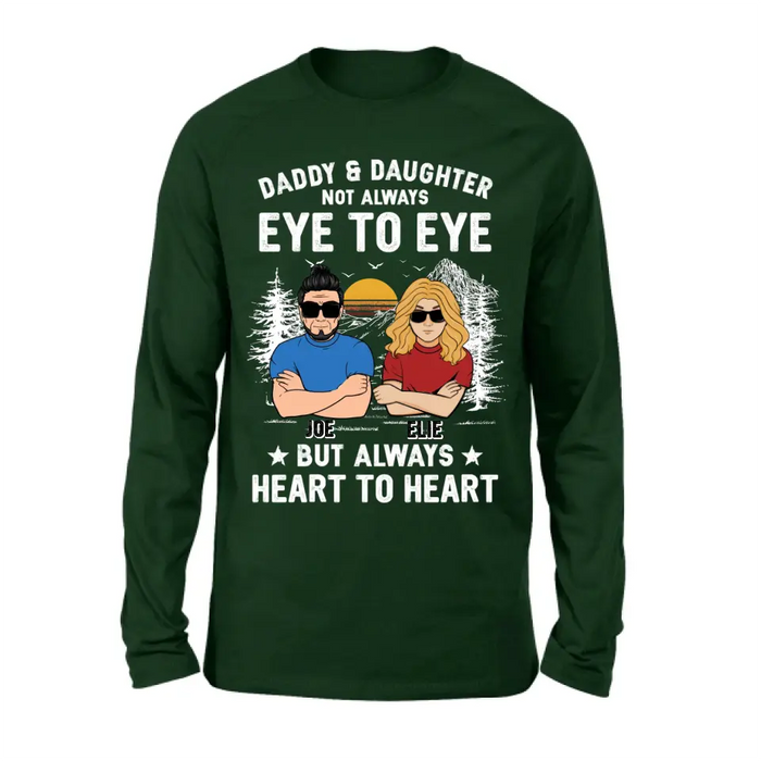 Personalized Dad/Mom And Daughter/Son T-Shirt - Gift Idea For Father's Day/Mother's Day