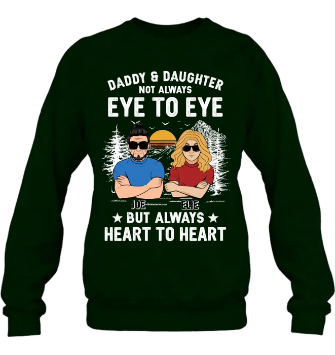 Personalized Dad/Mom And Daughter/Son T-Shirt - Gift Idea For Father's Day/Mother's Day