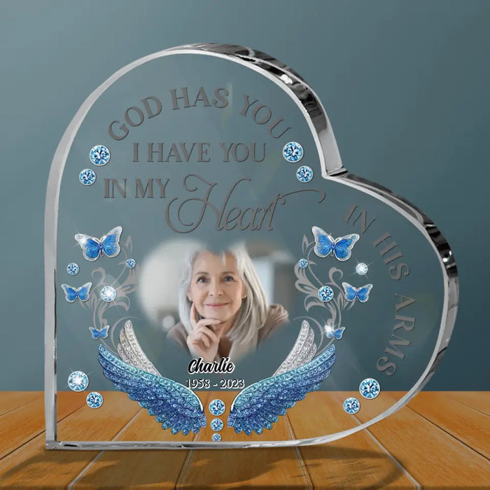 Personalized Memorial Photo Plaque - Bereavement Gifts