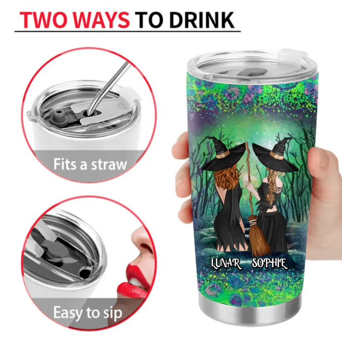 Personalized Halloween Tumbler - Gift Idea For Best Friends/Halloween - In My Defense The Moon Was Full And I Was Left Unsupervised