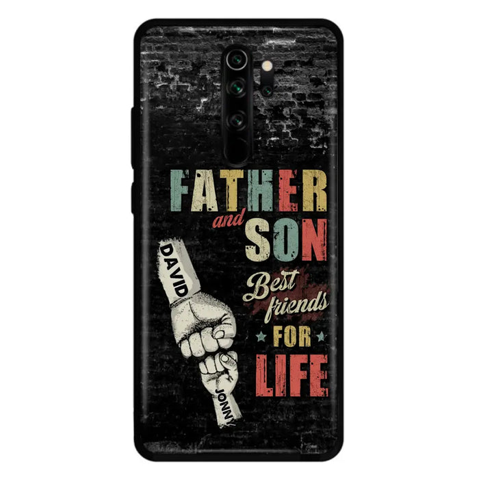 Personalized Father Phone Case - Up to 5 Children - Father's Day Gift Idea from Sons/Daughters - Father And Son/Daughter Best Friends For Life - Case for Xiaomi/Huawei/Oppo