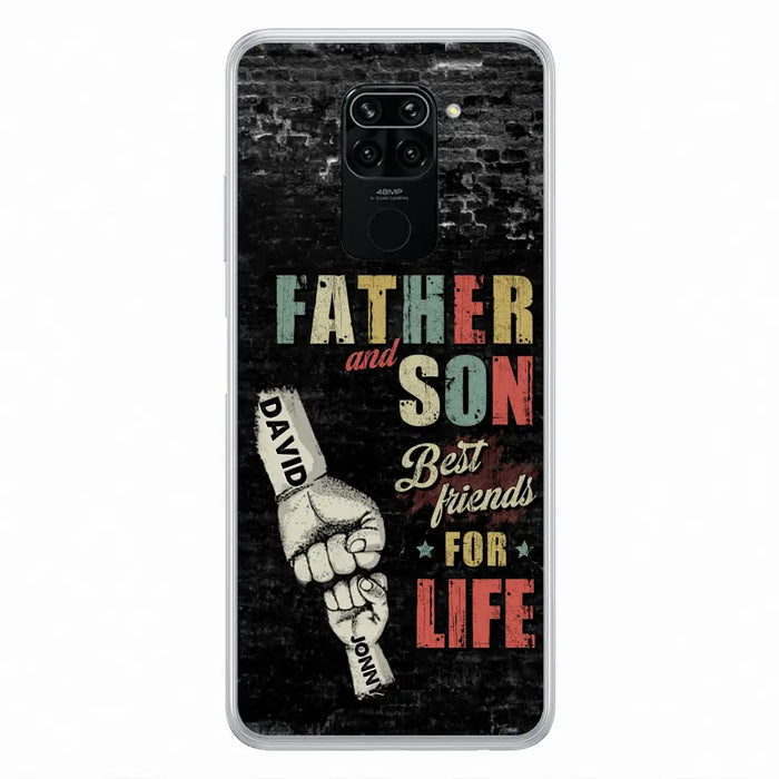 Personalized Father Phone Case - Up to 5 Children - Father's Day Gift Idea from Sons/Daughters - Father And Son/Daughter Best Friends For Life - Case for Xiaomi/Huawei/Oppo