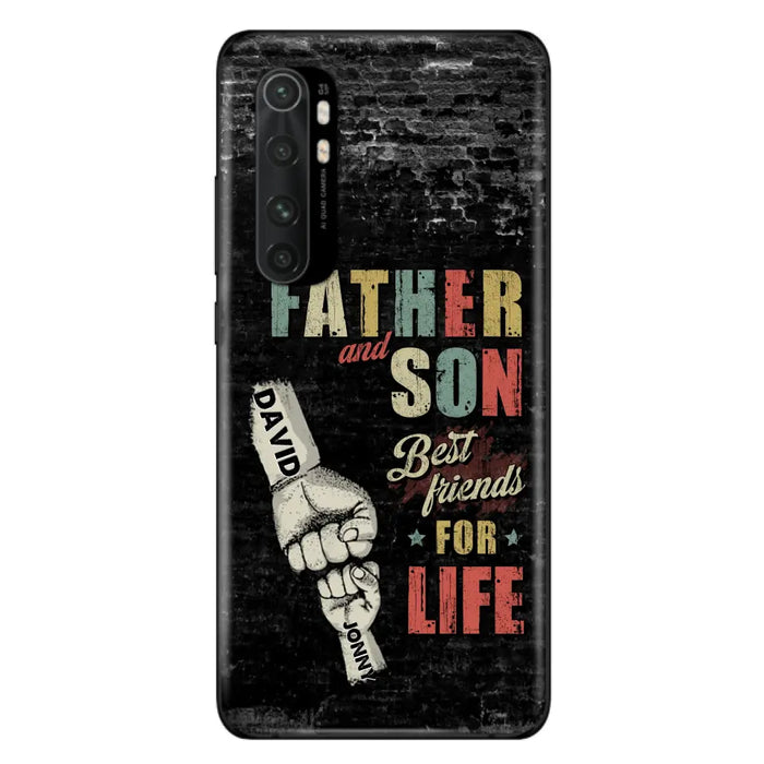 Personalized Father Phone Case - Up to 5 Children - Father's Day Gift Idea from Sons/Daughters - Father And Son/Daughter Best Friends For Life - Case for Xiaomi/Huawei/Oppo