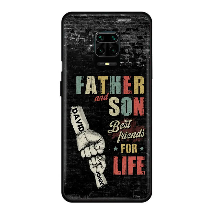 Personalized Father Phone Case - Up to 5 Children - Father's Day Gift Idea from Sons/Daughters - Father And Son/Daughter Best Friends For Life - Case for Xiaomi/Huawei/Oppo