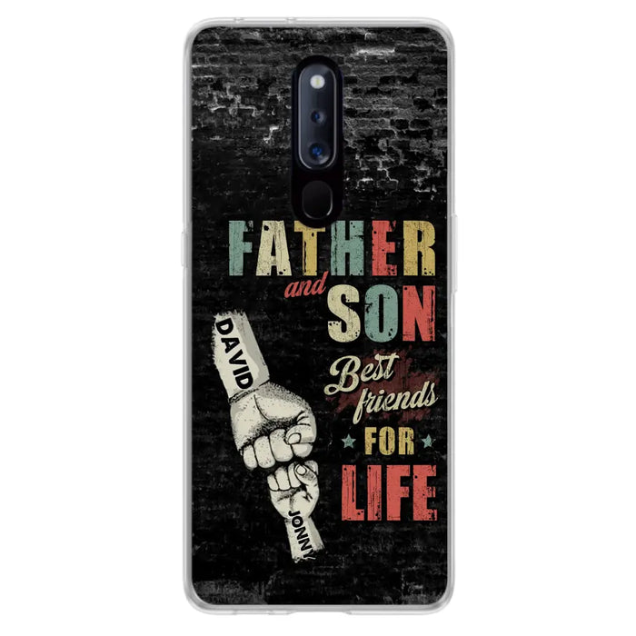 Personalized Father Phone Case - Up to 5 Children - Father's Day Gift Idea from Sons/Daughters - Father And Son/Daughter Best Friends For Life - Case for Xiaomi/Huawei/Oppo