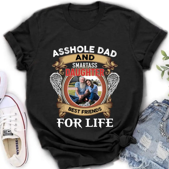 Personalized Photo T-shirt for Dad/Mom - Father's Day/Mother's Day Gift from Kids