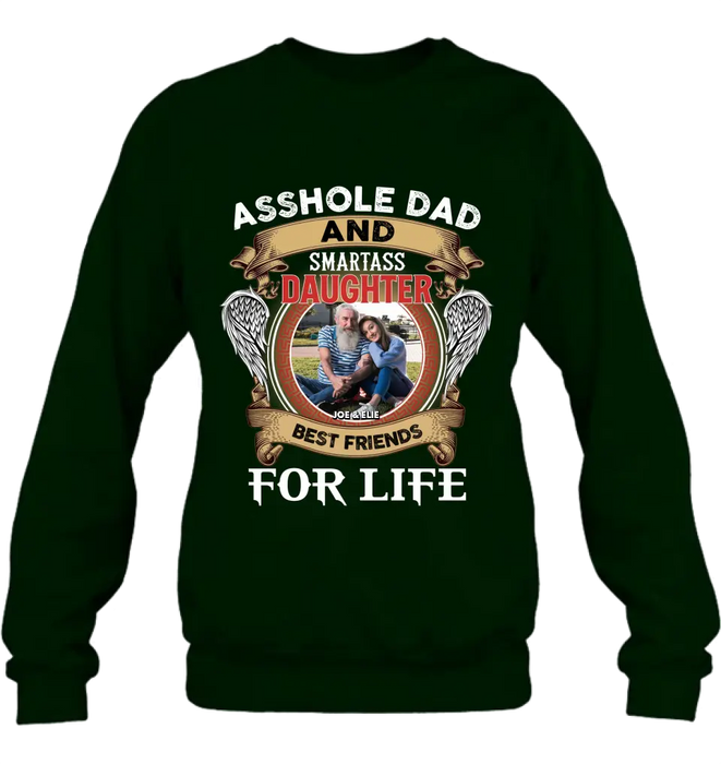 Personalized Photo T-shirt for Dad/Mom - Father's Day/Mother's Day Gift from Kids