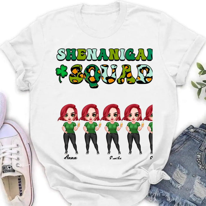 Personalized Friends T-Shirt - Up to 5 Bestie - Shenanigans Squad