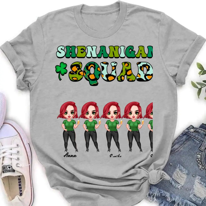 Personalized Friends T-Shirt - Up to 5 Bestie - Shenanigans Squad
