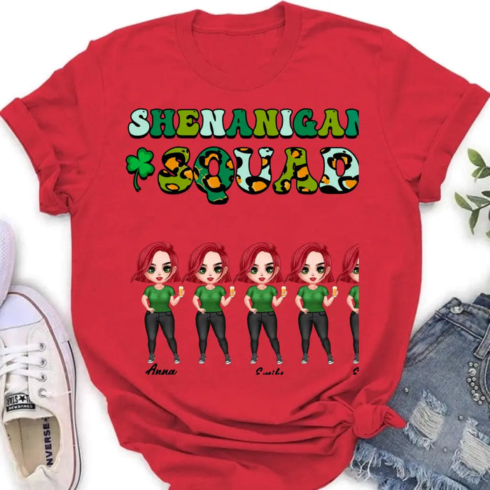 Personalized Friends T-Shirt - Up to 5 Bestie - Shenanigans Squad