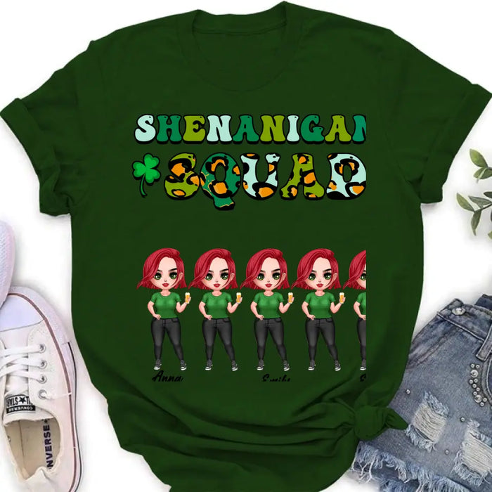 Personalized Friends T-Shirt - Up to 5 Bestie - Shenanigans Squad