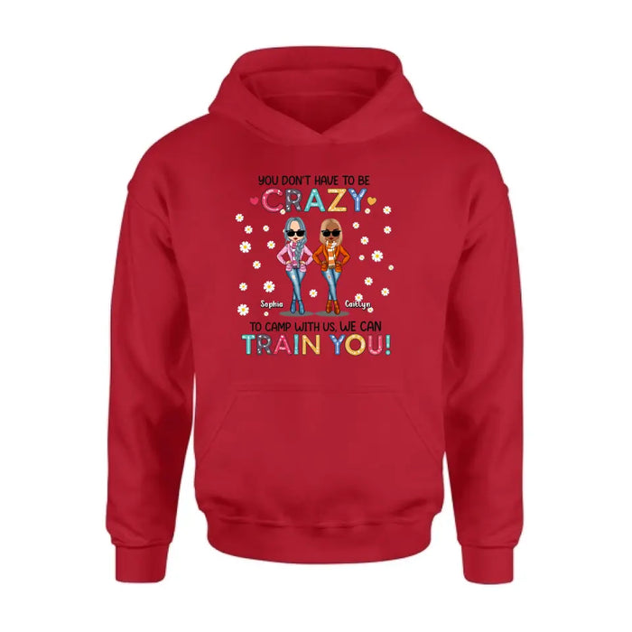 Personalized Best Friends T-Shirt - Gift Idea For Friends - Up To 6 Friends