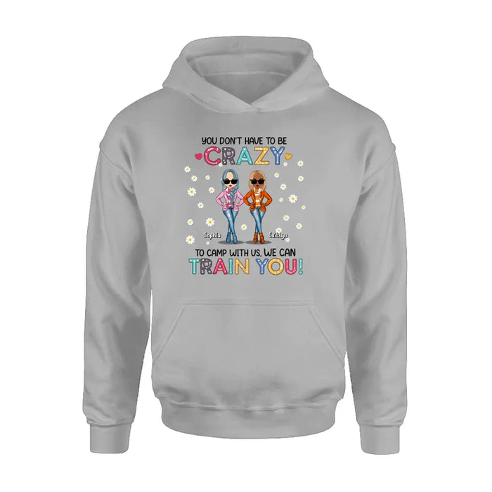 Personalized Best Friends T-Shirt - Gift Idea For Friends - Up To 6 Friends