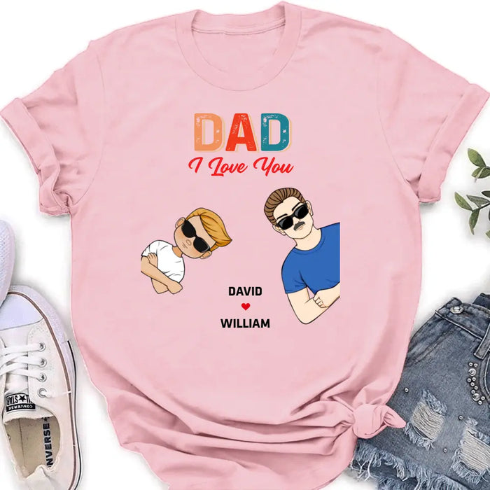 Personalized Dad Shirt/Hoodie - Up to 2 Children & 2 Pets - Father's Day Gift Idea - Dad We Love You