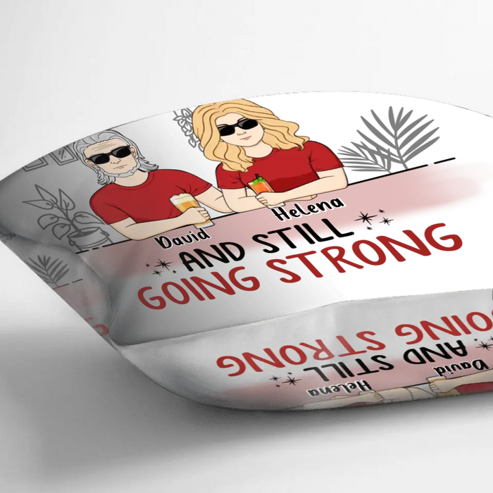 Personalized Couple Pillow Cover - Best Gift Idea For Couple/Husband/Father's Day - Annoying Each Other For 20 Years And Still Going Strong