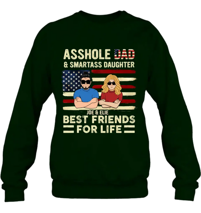 Personalized Father And Daughter/Son T-shirt/Long Sleeve/Sweatshirt/Hoodie - Gift For Father's Day