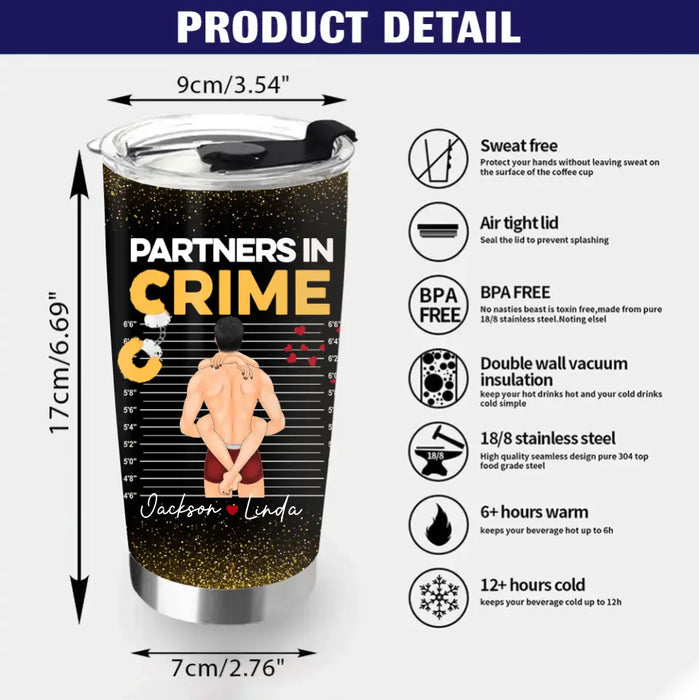Personalized Couple Tumbler - Gift Idea For Him/Her/Couple - If It's Dirty, Kinky, Naughty, Messy