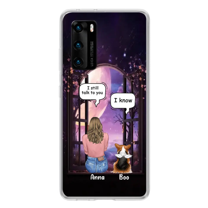 Personalized Memorial Pet Phone Case - Up to 4 Dogs/Cats/Rabbits - Memorial Gift Idea for Dog/Cat/Rabbit Owners - Case For Oppo/Xiaomi/Huawei