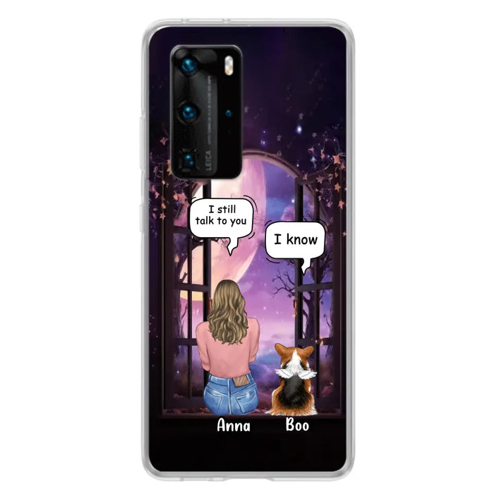 Personalized Memorial Pet Phone Case - Up to 4 Dogs/Cats/Rabbits - Memorial Gift Idea for Dog/Cat/Rabbit Owners - Case For Oppo/Xiaomi/Huawei