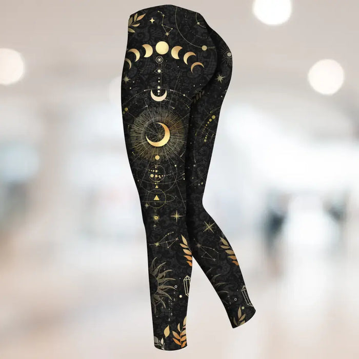 Personalized Witch AOP Tank Top/Leggings - Gift Idea for Witch Lovers - I'm A Sage Burning Crystal Collecting