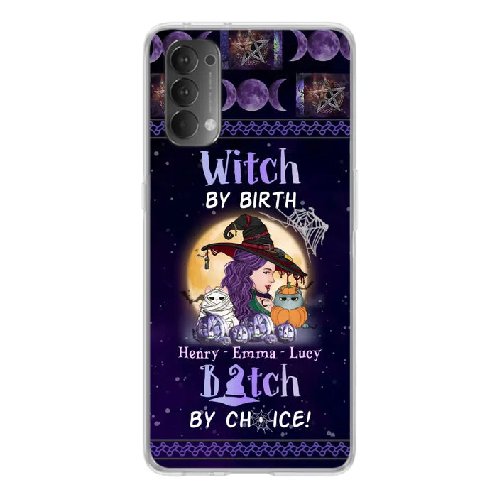 Personalized Witch Phone Case - Halloween Gift Idea For Pet Lovers - Witch By Birth Bitch By Choice - Oppo/Xiaomi/Huawei