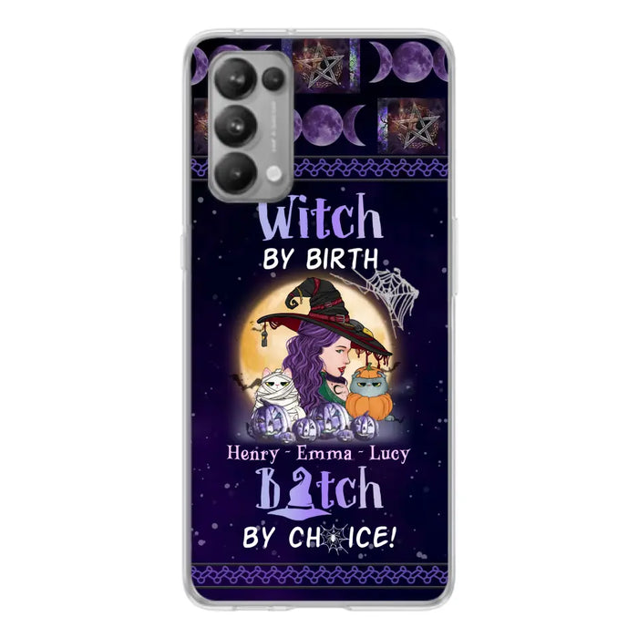 Personalized Witch Phone Case - Halloween Gift Idea For Pet Lovers - Witch By Birth Bitch By Choice - Oppo/Xiaomi/Huawei