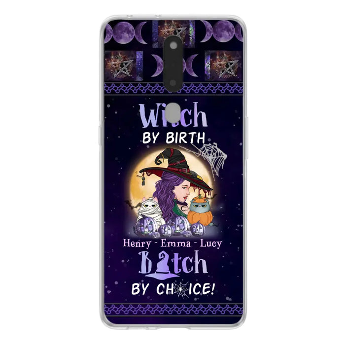 Personalized Witch Phone Case - Halloween Gift Idea For Pet Lovers - Witch By Birth Bitch By Choice - Oppo/Xiaomi/Huawei