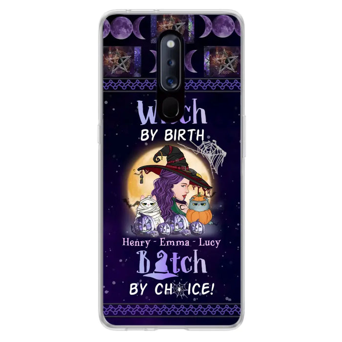 Personalized Witch Phone Case - Halloween Gift Idea For Pet Lovers - Witch By Birth Bitch By Choice - Oppo/Xiaomi/Huawei