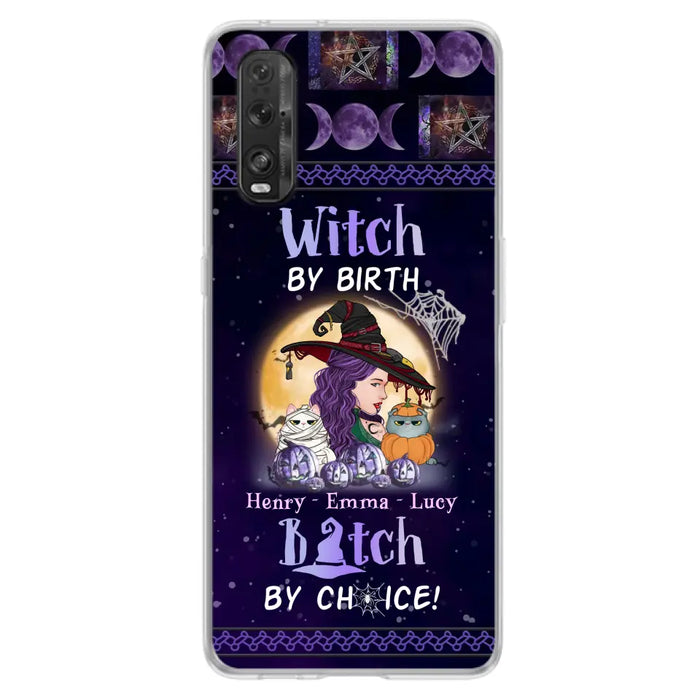 Personalized Witch Phone Case - Halloween Gift Idea For Pet Lovers - Witch By Birth Bitch By Choice - Oppo/Xiaomi/Huawei