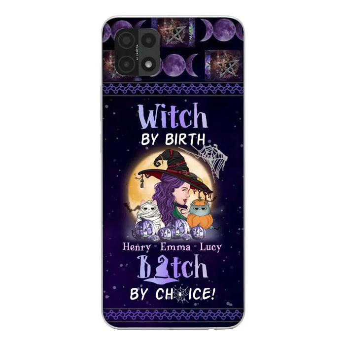 Personalized Witch Phone Case - Halloween Gift Idea For Pet Lovers - Witch By Birth Bitch By Choice - Oppo/Xiaomi/Huawei