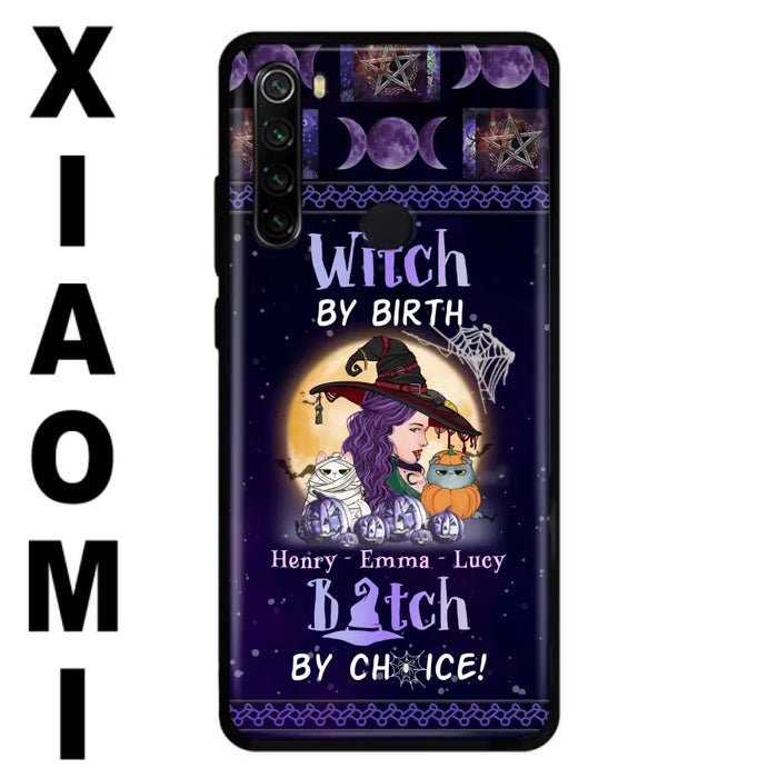 Personalized Witch Phone Case - Halloween Gift Idea For Pet Lovers - Witch By Birth Bitch By Choice - Oppo/Xiaomi/Huawei
