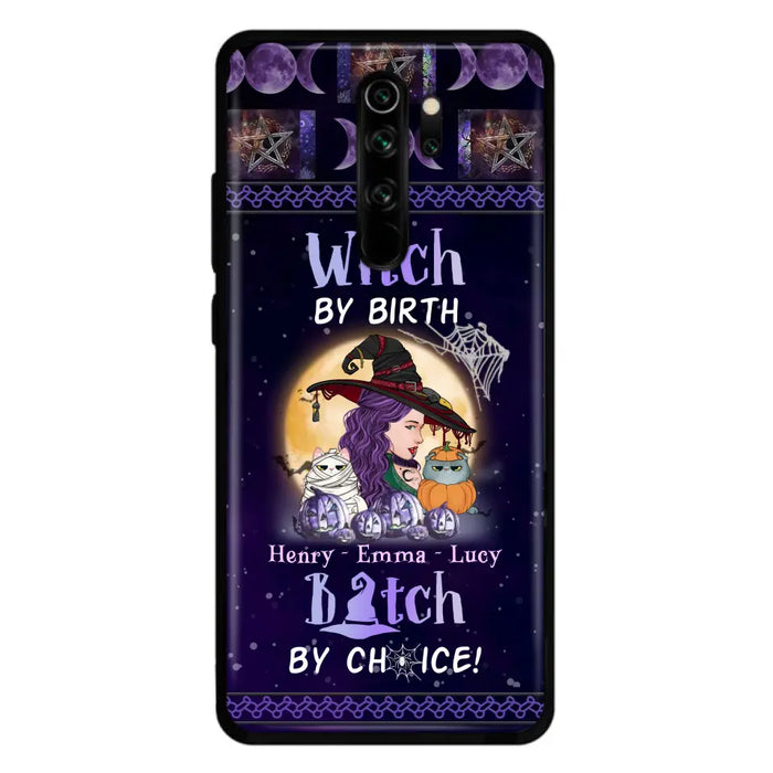 Personalized Witch Phone Case - Halloween Gift Idea For Pet Lovers - Witch By Birth Bitch By Choice - Oppo/Xiaomi/Huawei