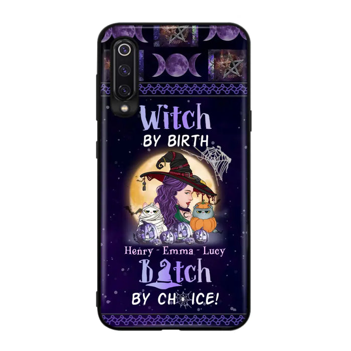 Personalized Witch Phone Case - Halloween Gift Idea For Pet Lovers - Witch By Birth Bitch By Choice - Oppo/Xiaomi/Huawei