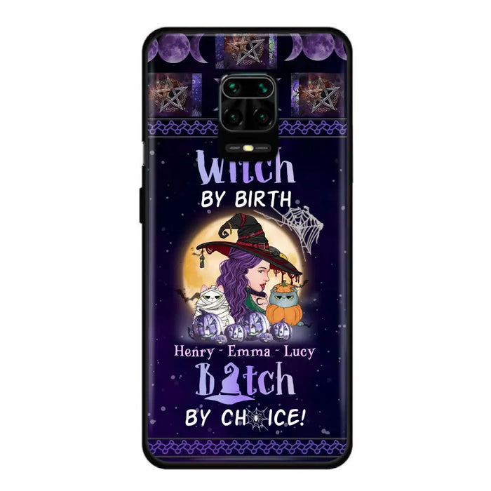 Personalized Witch Phone Case - Halloween Gift Idea For Pet Lovers - Witch By Birth Bitch By Choice - Oppo/Xiaomi/Huawei