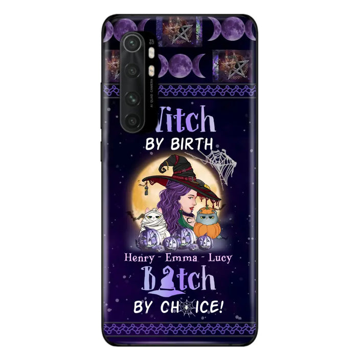 Personalized Witch Phone Case - Halloween Gift Idea For Pet Lovers - Witch By Birth Bitch By Choice - Oppo/Xiaomi/Huawei