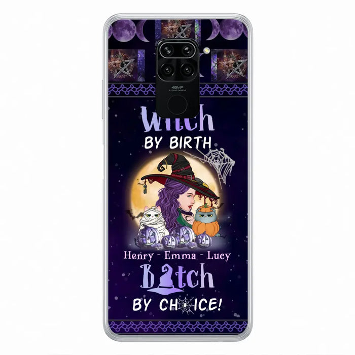 Personalized Witch Phone Case - Halloween Gift Idea For Pet Lovers - Witch By Birth Bitch By Choice - Oppo/Xiaomi/Huawei