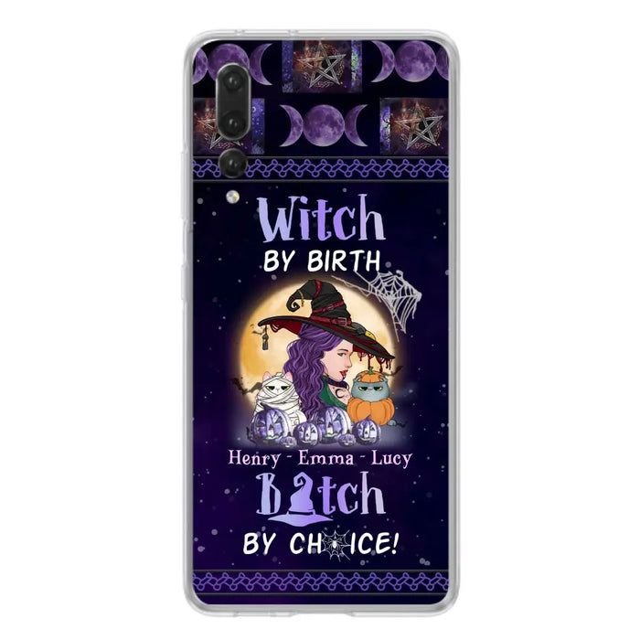 Personalized Witch Phone Case - Halloween Gift Idea For Pet Lovers - Witch By Birth Bitch By Choice - Oppo/Xiaomi/Huawei