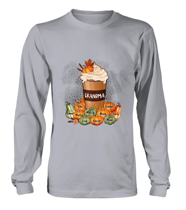Personalized Grandma Mom Shirt/Hoodie - Gift Idea for Grandma/Halloween - Up to 10 Children