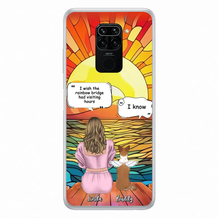 Personalized Memorial Dog Phone Case - Up to 4 Dogs - Memorial Gift Idea For Dog Owners - Case for Xiaomi/Huawei/Oppo